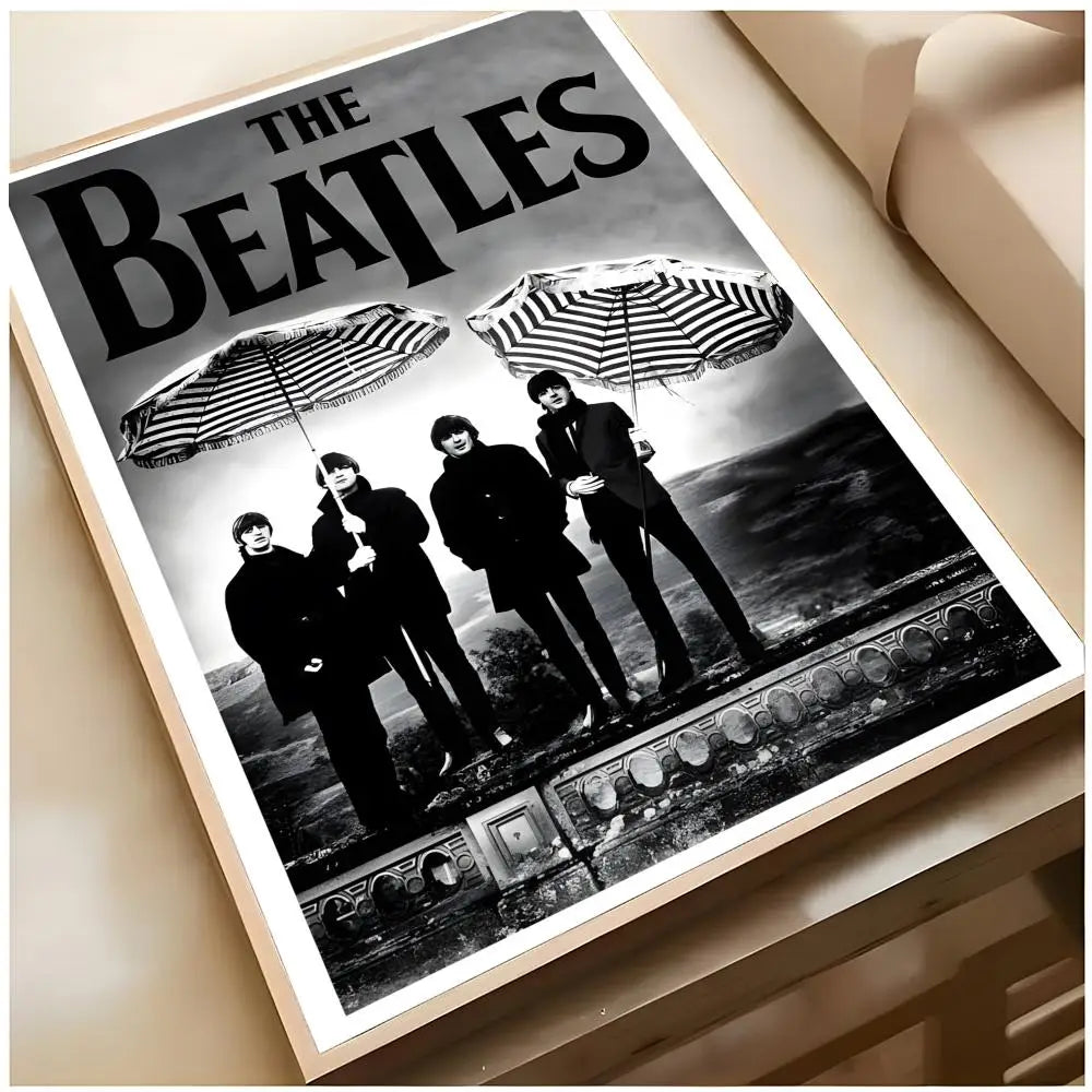 The Beatles Classic Rock Music Canvas Wall Art