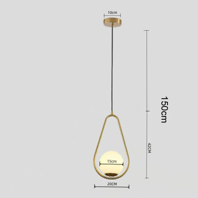 Metal Cage Pendant Light