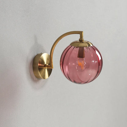 Nordic Glass Bedside Wall Sconce