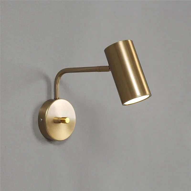 wall sconce, side profile showing mounting depth