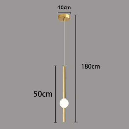 Alloy Cord Pendant Light