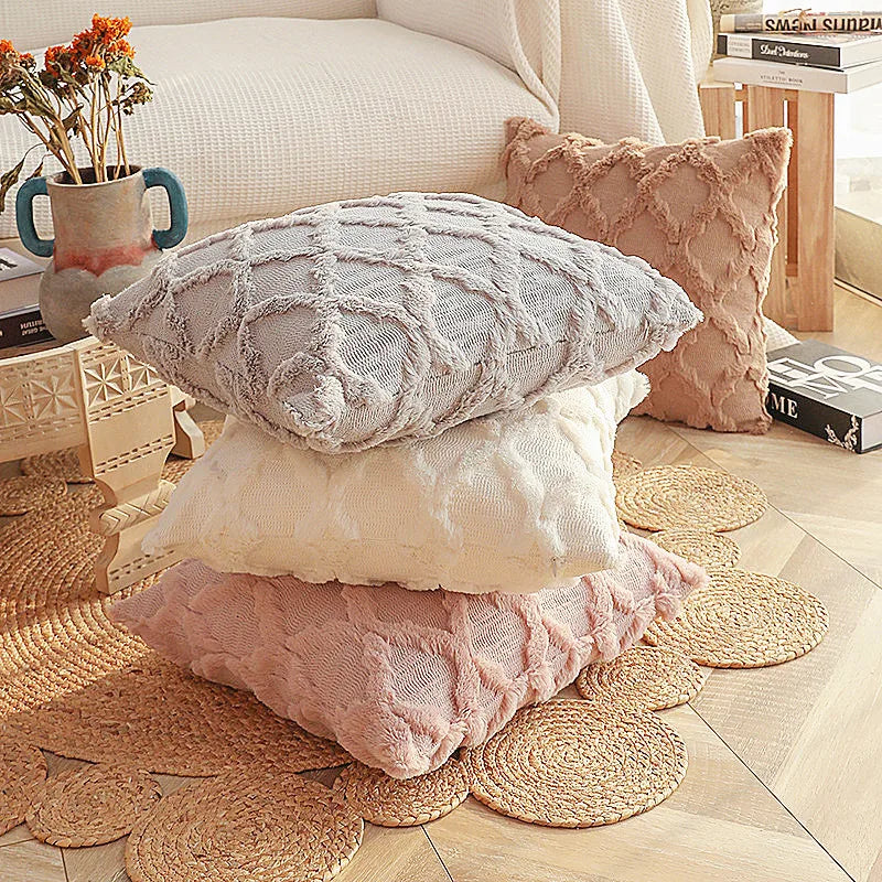 Soft Plush Luxury Pillow Cover — alternate view