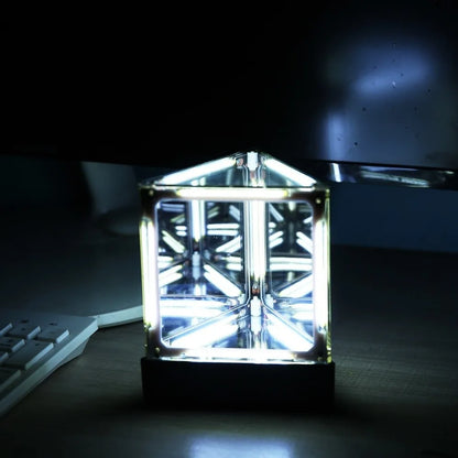 Multiple maglev cube variants square and triangle forms side by side