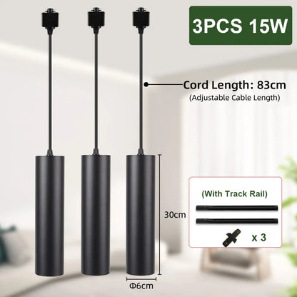 LED Track Pendant Light