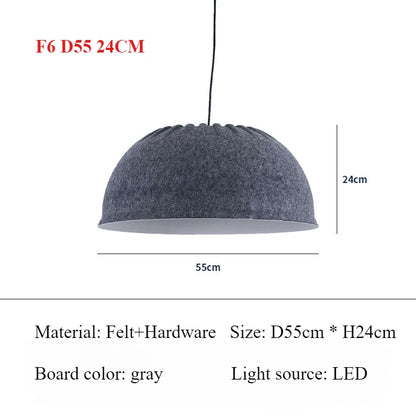 Nordic Felt Pendant Lamp