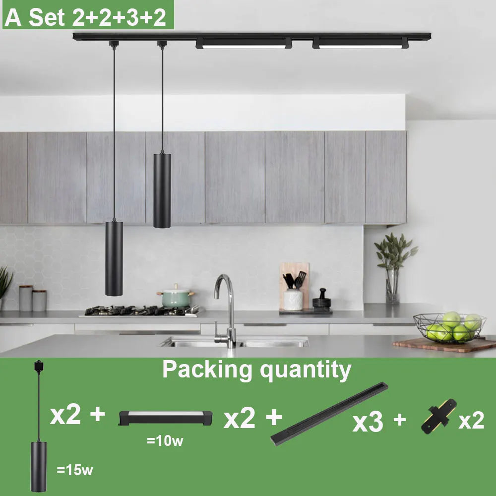 LED Track Pendant Light