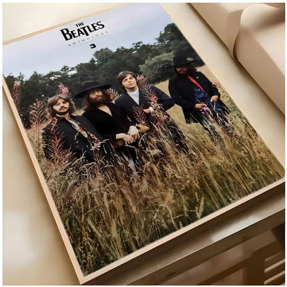 The Beatles Classic Rock Music Canvas Wall Art