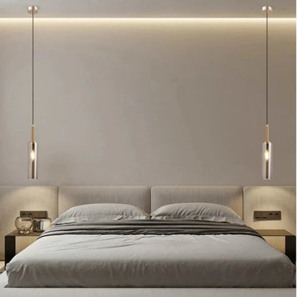 Nordic metal chandelier with three colour light switching option