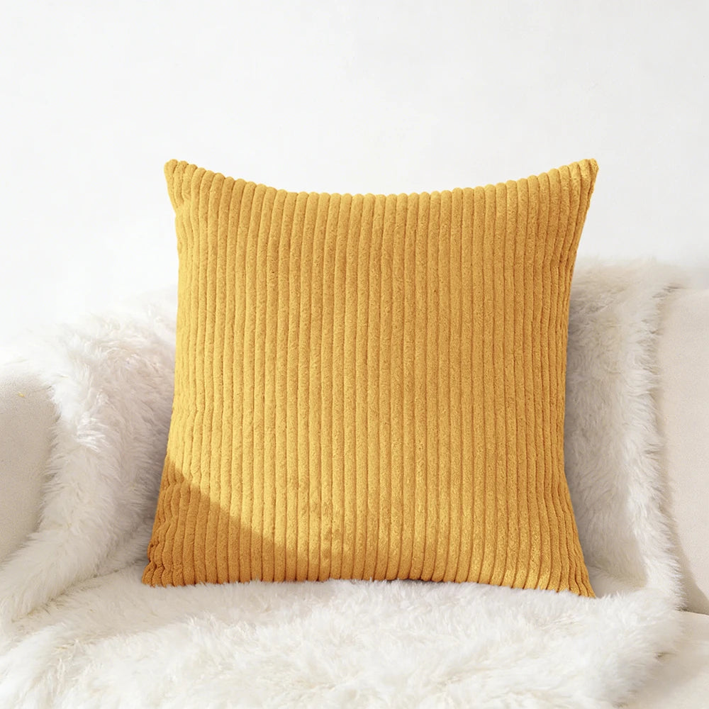 Corduroy Lumbar Pillow Cover