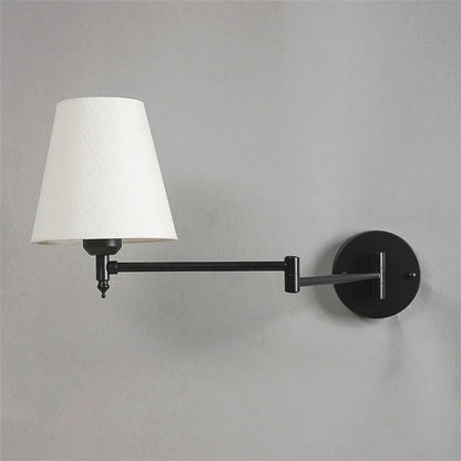 wall sconce, close-up of shade and hardware detail