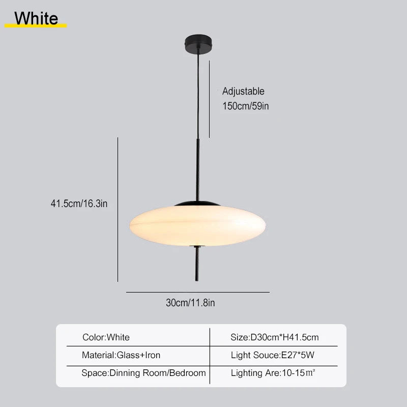 Flying Saucer LED Pendant Light