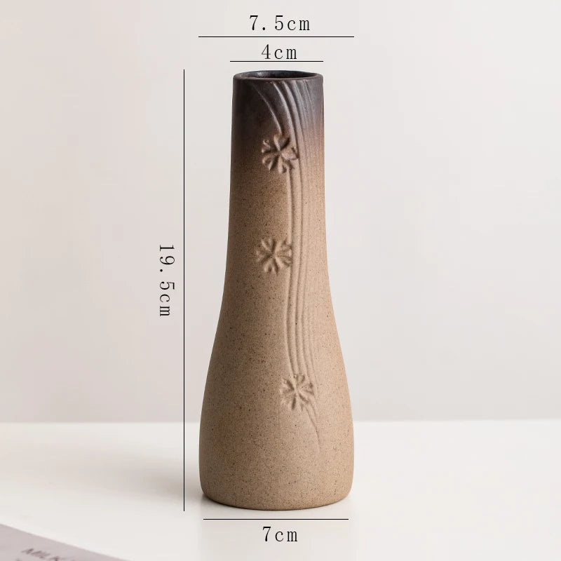 Stone Shape Ceramic Mini Vase Hydroponic Gift | Aurelia