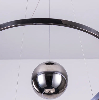 Dimmable crystal chandelier with remote adjustable 3000 to 6000K light