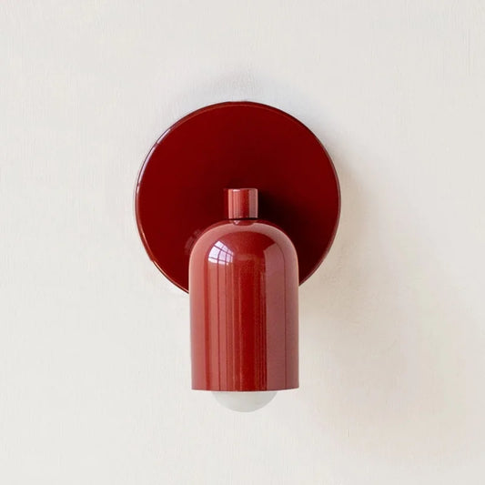 wall sconce, front view on white background