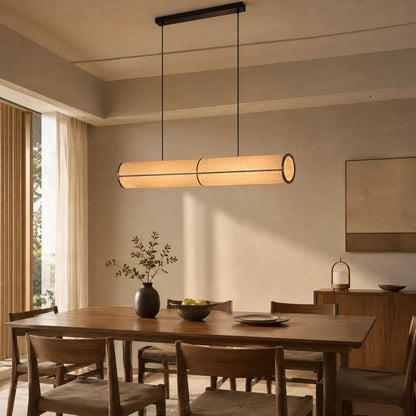 Coastal Fabric Pendant Light