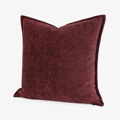 Herringbone Velvet Throw Pillow Cover — styling detail