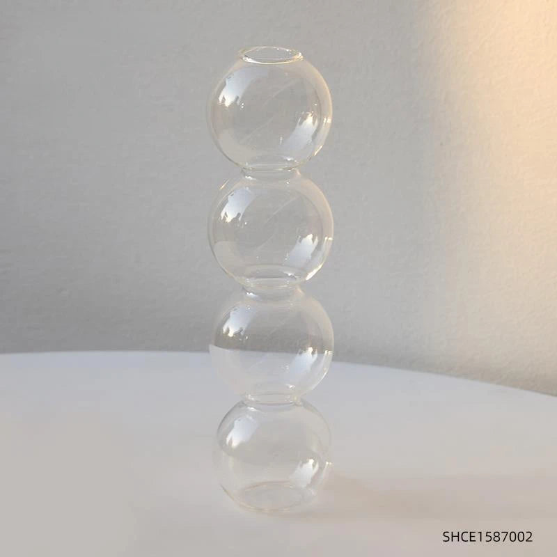 Nordic Glass Terrarium Flower Vase