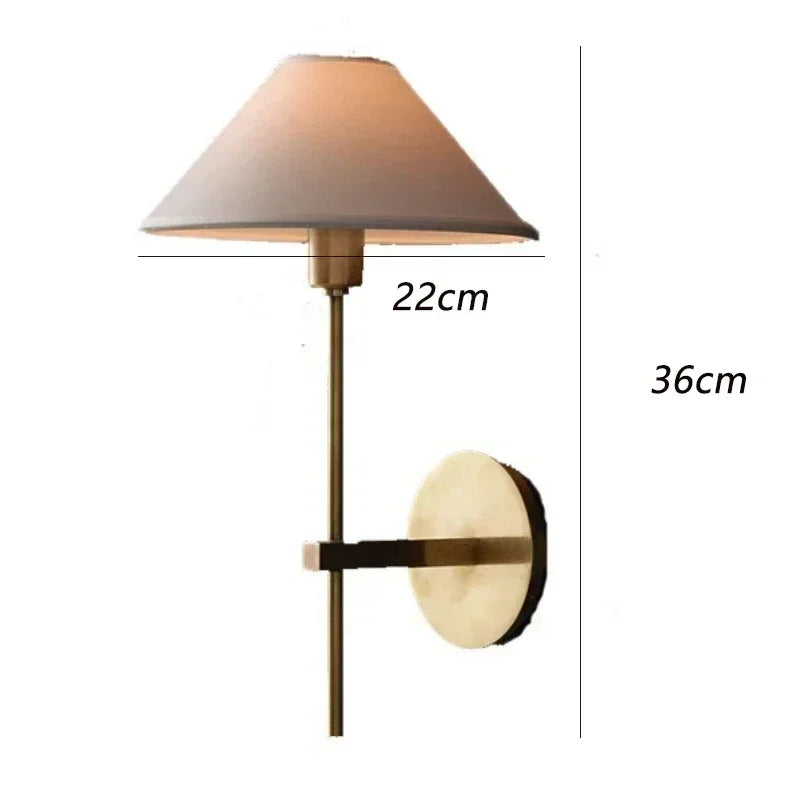 American Fabric Wall Sconce