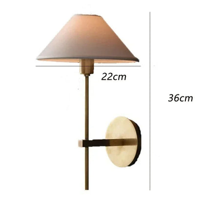 American Fabric Wall Sconce