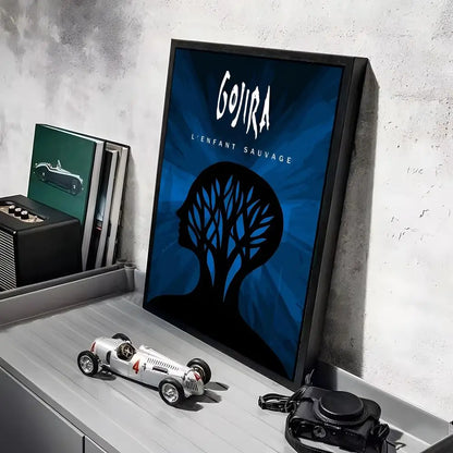 Gojira Metal Band Poster Canvas Wall Art Print