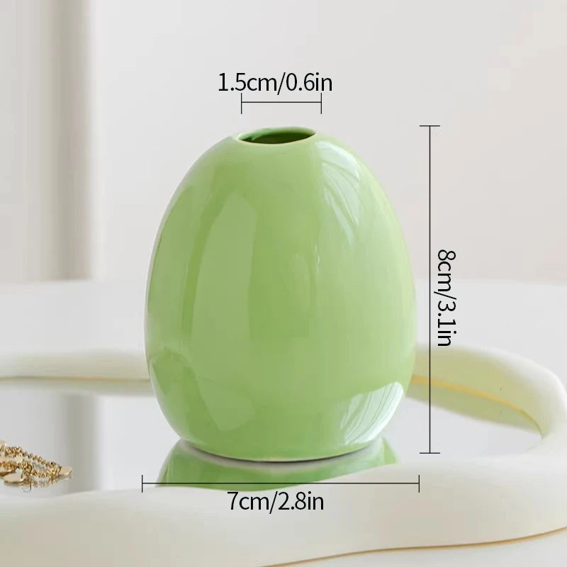 Mini Ceramic Bud Vase Set