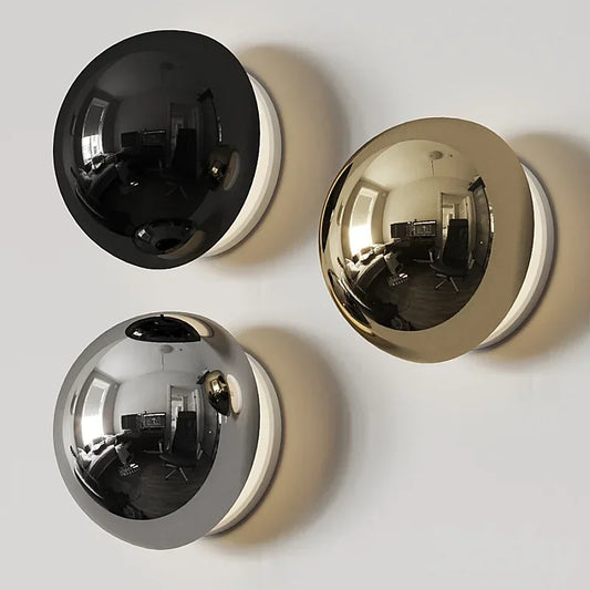 wall sconce, front view on white background
