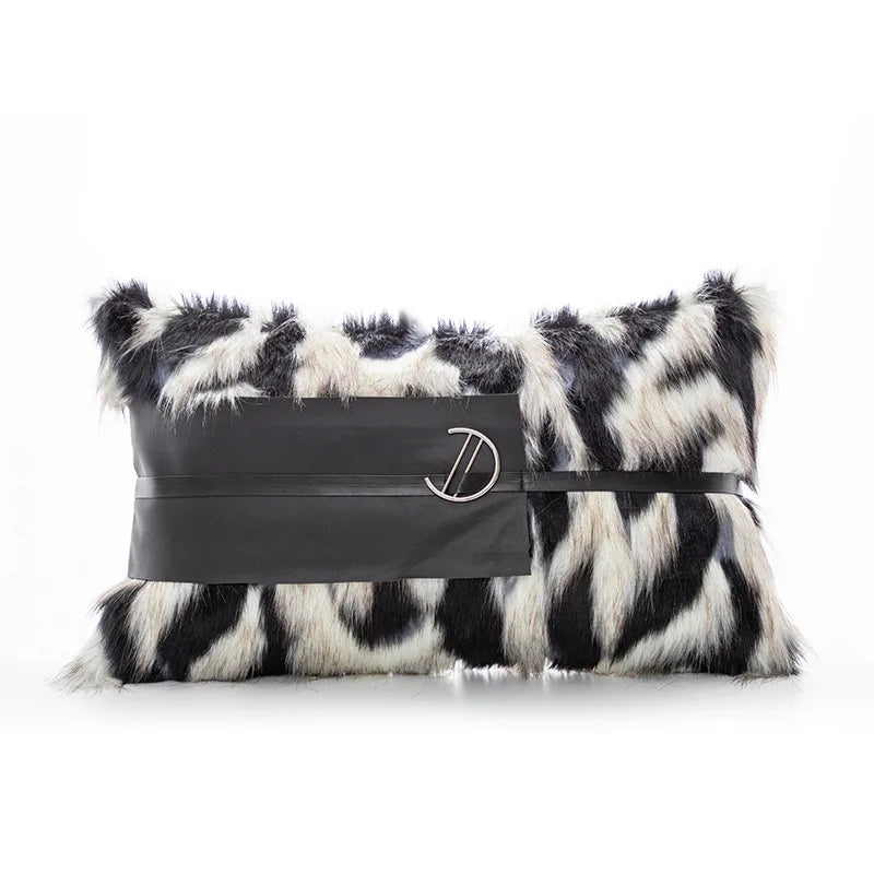 Soft Plush Throw Pillow Cover