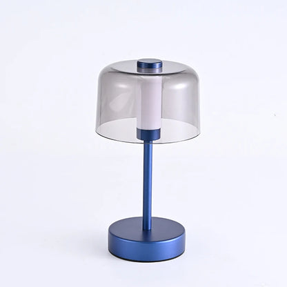 Rechargeable transparent lamp USB Type-C port detail close-up