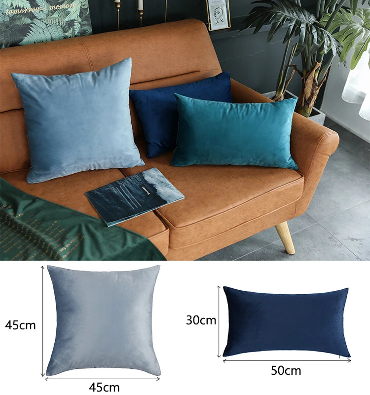 Black Velvet Throw Pillow Cover — styling detail