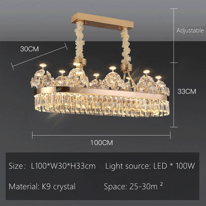 Matching postmodern crystal wall lamp on a plated iron bracket