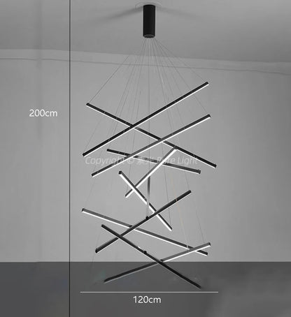 Multi Head LED Chandelier