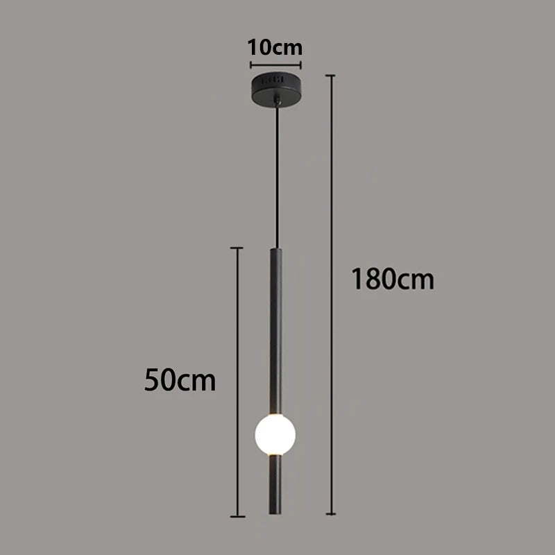 Alloy Cord Pendant Light