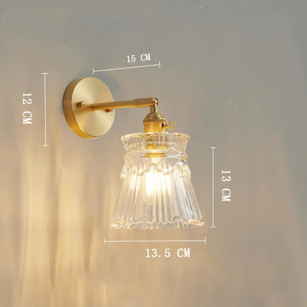 Nordic Glass Switch Wall Sconce