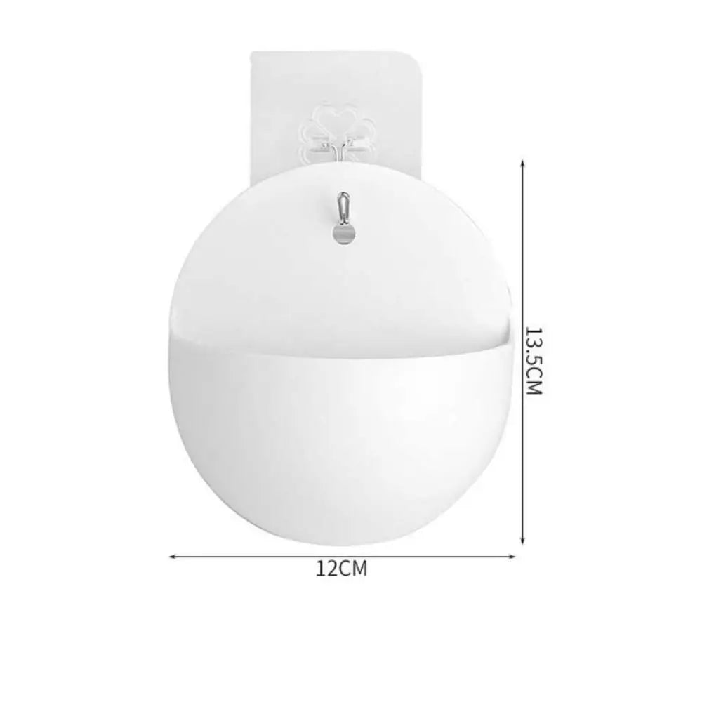 All four Nordic acrylic wall hanging planter variants displayed in flat lay