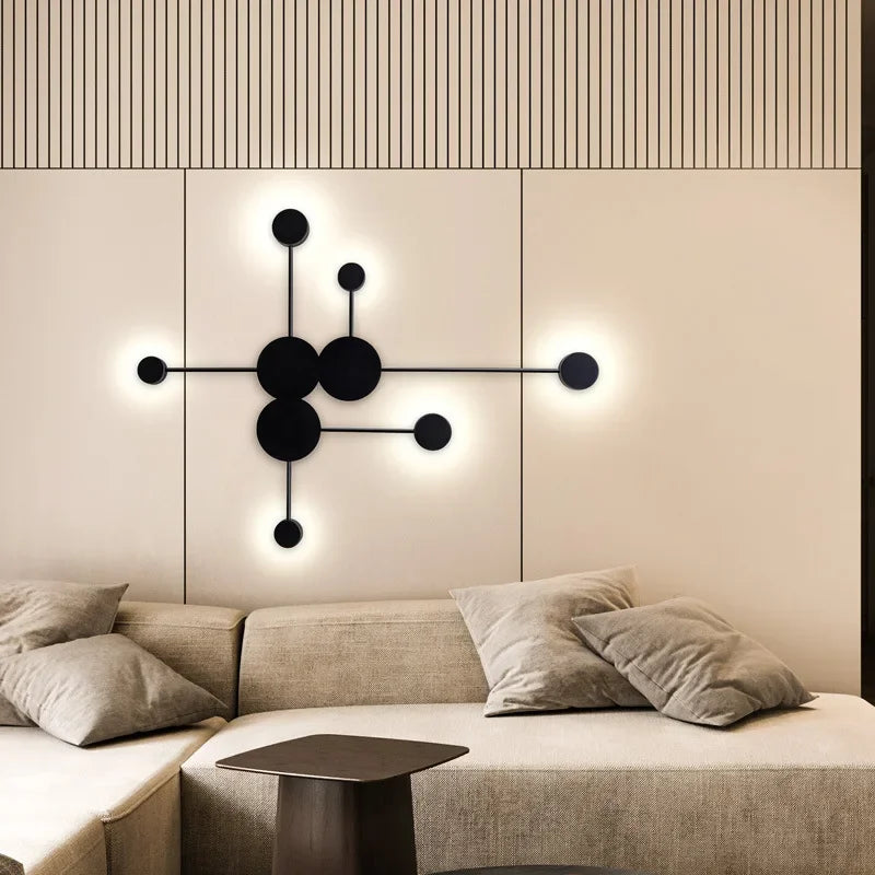 wall sconce, front view on white background