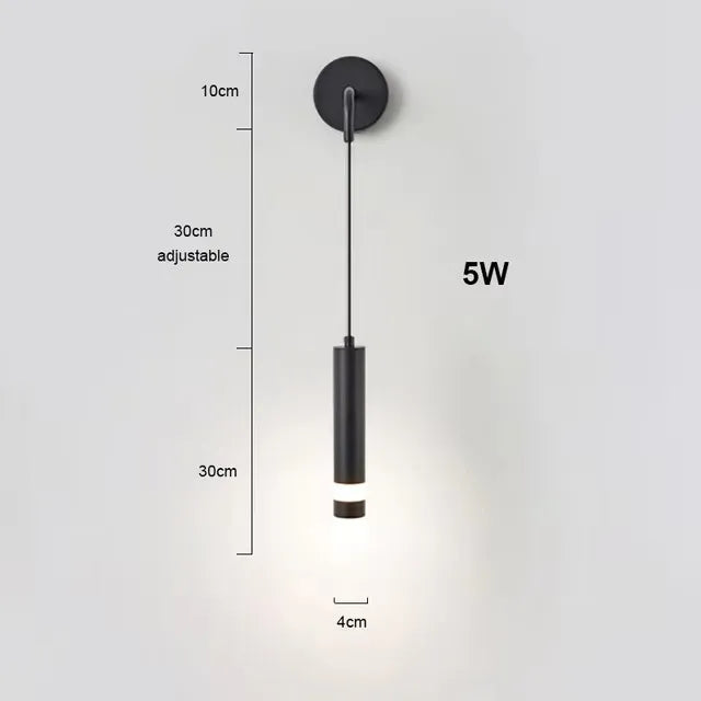 Nordic Iron Linear Wall Sconce