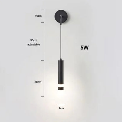 Nordic Iron Linear Wall Sconce