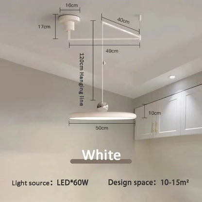 Swing Arm Pendant Lamp