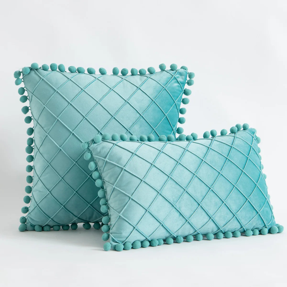 Christmas Red Corduroy Pillow Cover