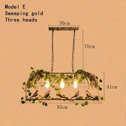 Iron Birdcage Pendant Light