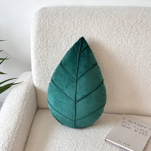 3D Leaf Shaped Decorative Pillow