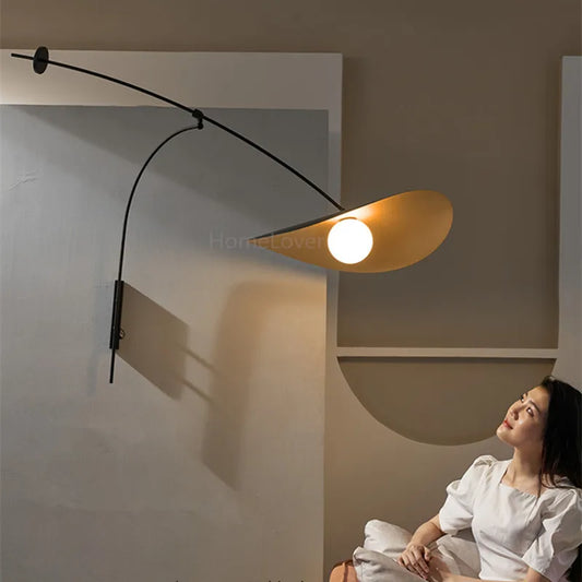 wall sconce, front view on white background