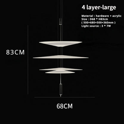 Flying Saucer LED Pendant