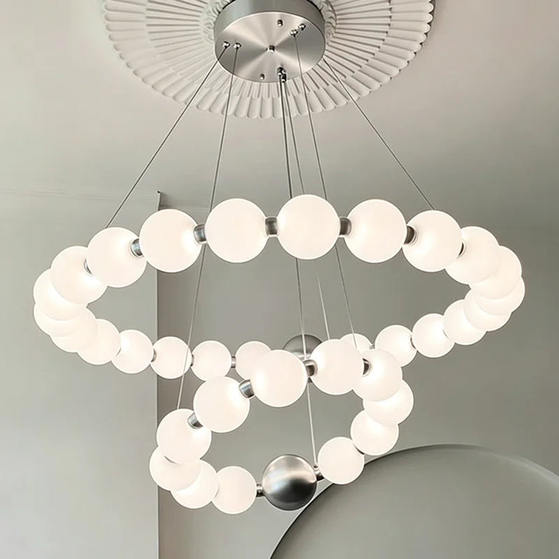 Single ring chandelier, 40.2 in across, in a gold iron finish