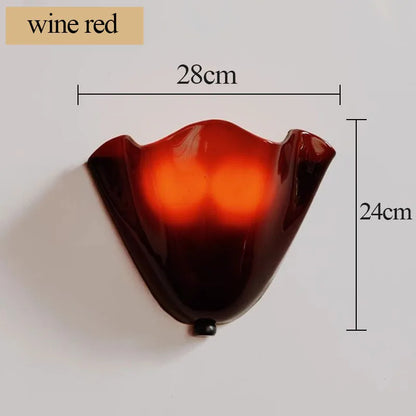Retro E14 Glass Wall Sconce
