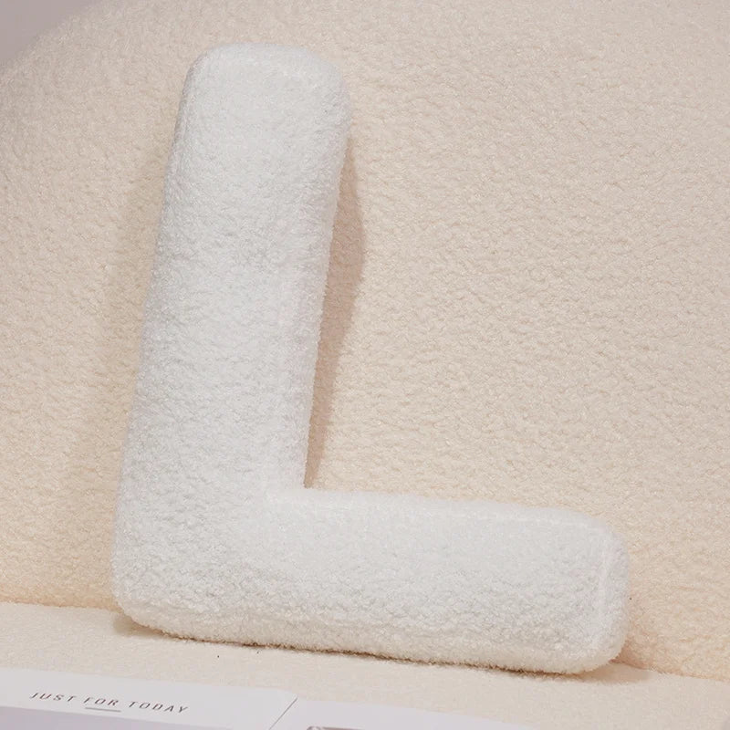 Alphabet Letter Plush Pillow
