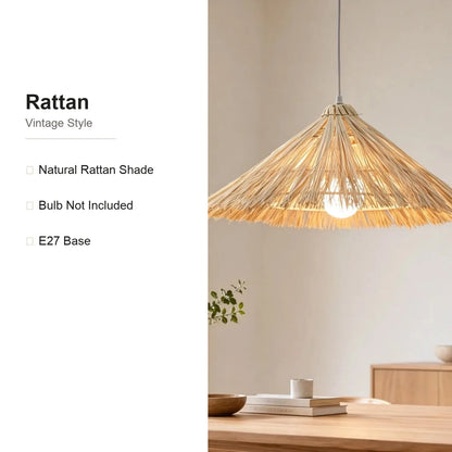 50CM Rattan Pendant Light