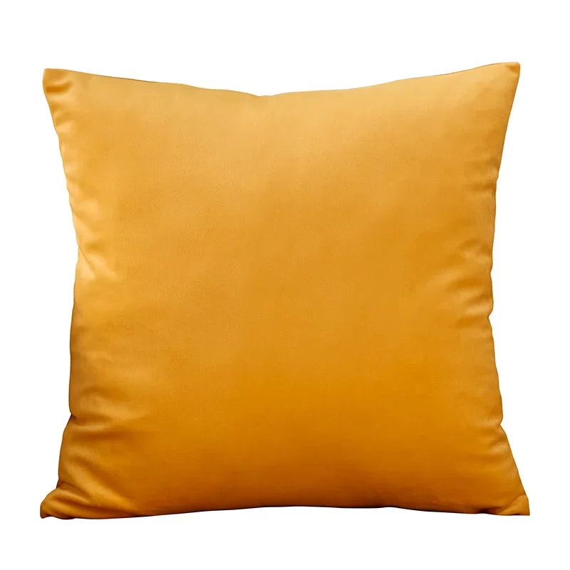 Nordic Velvet Throw Pillow Cover — styling detail