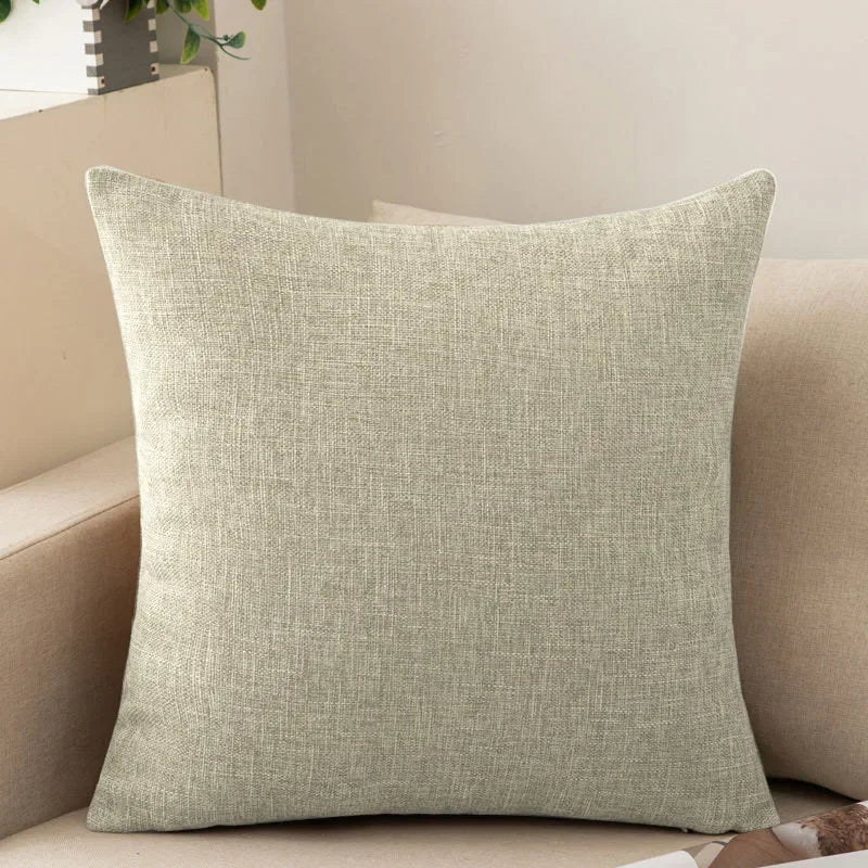 Farmhouse Chenille Throw Pillow Cover