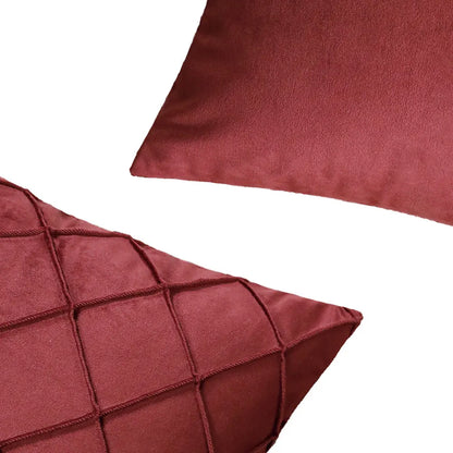 Soft Velvet Lumbar Pillow Cover — styling detail